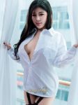 Chinese 34D bust size escort girl