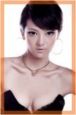 Hong Kong asian 34D bust size escort girl