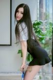 stunning brunette Japanese companion in Central London