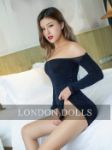 stunning Chinese girl in Euston