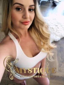blonde escort Caprice