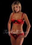striptease 34C bust size girl, 5`7" tall, British