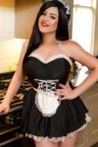 sensual European brunette escort girl in Sloane Avenue