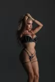 British 34D bust size escort