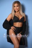 European 34B bust size escort girl