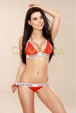 brunette European escort in Kensington, 150 per hour