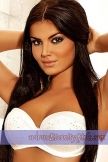 breathtaking brunette Romanian escort in Paddington